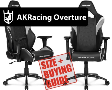 AKRacing Overture Series ▷ Size & Buying Guide on GOTURBACK.UK!