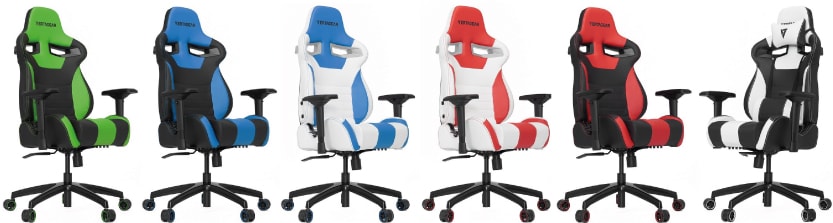 Colour variants of the SL4000 Rev. 2 chair.