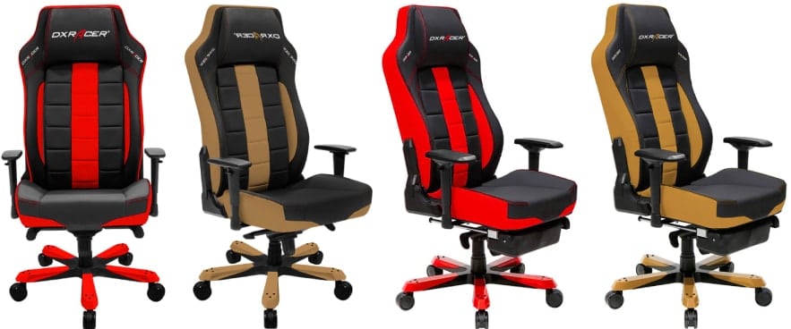 Colour variants of the Sentinel chair.