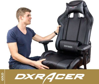 Black racing seat from DXRacer