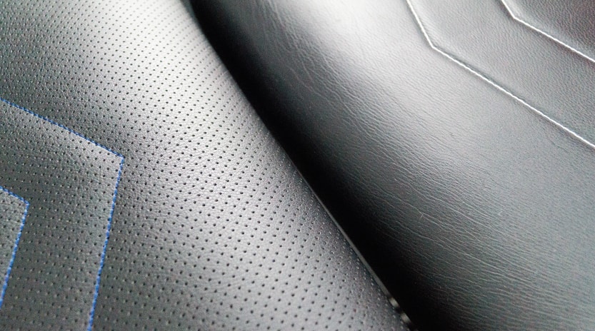 perforated PU-leather