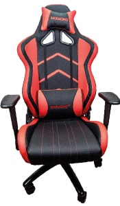 Small picture of the reviewed Player Series in black and red.