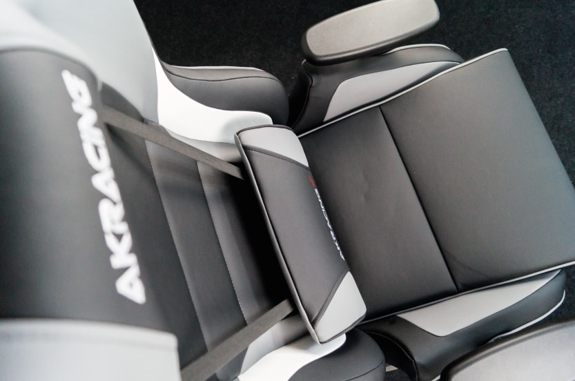 showing seat armrests backrest